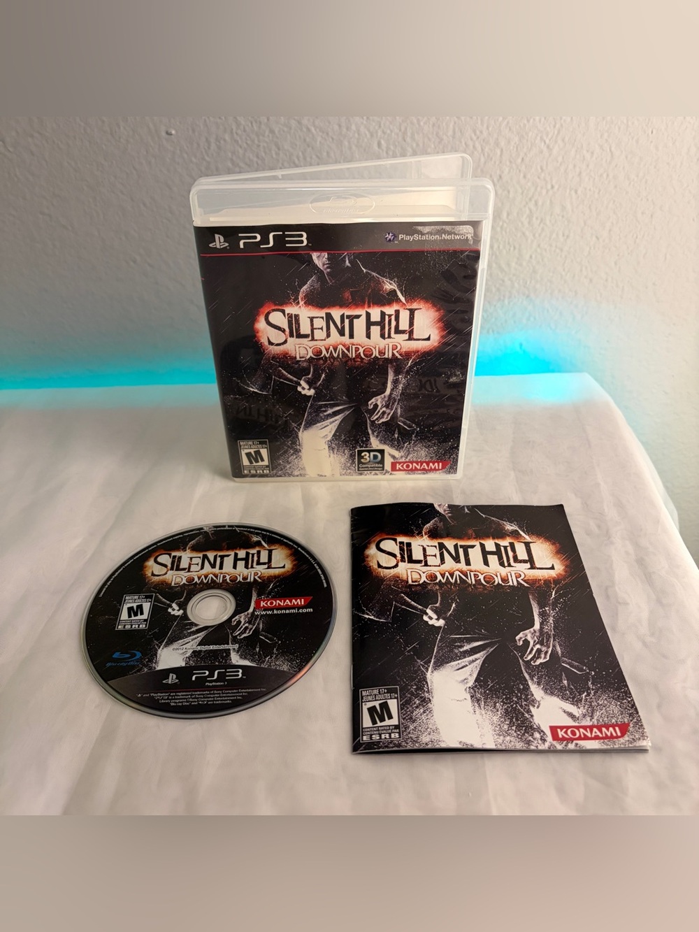 COMPLETE Silent Hill: Downpour (Sony PlayStation 3, 2012) PS3 CIB Tested & Works